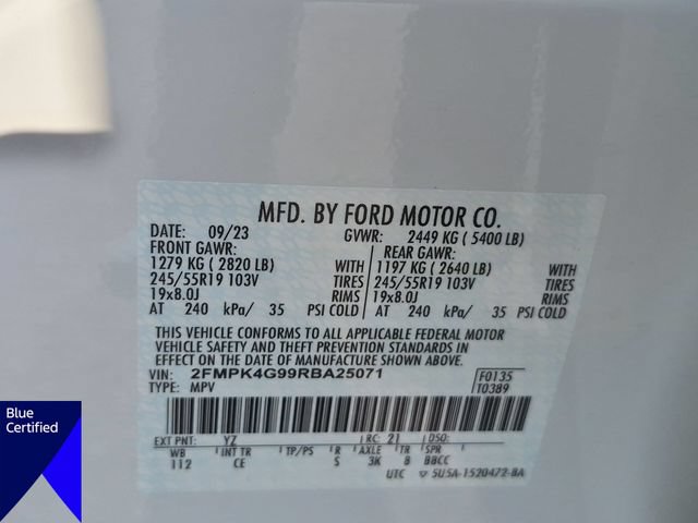 Certified 2024 Ford Edge SE w/ Black Appearance Package AWD/4WD image 37