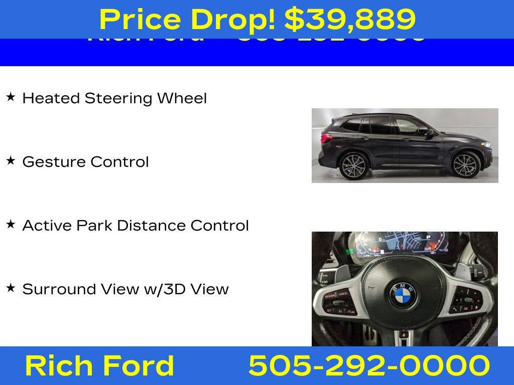 Used 2022 BMW X3 M40i w/ Premium Package AWD/4WD image 38