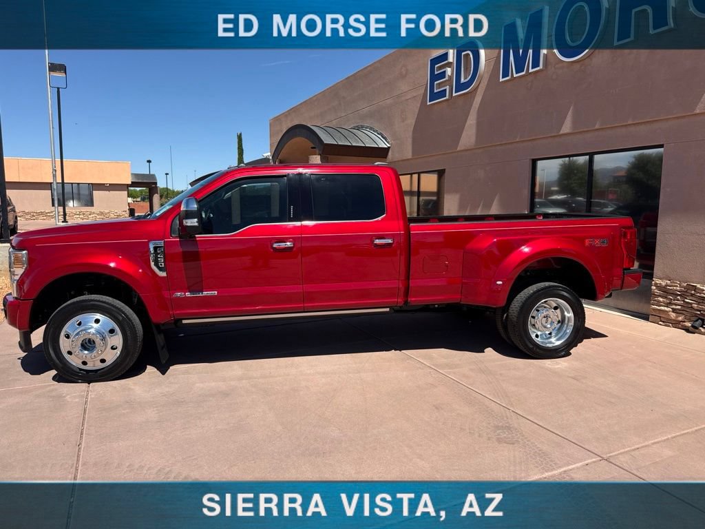 Certified 2021 Ford F450 Platinum w/ FX4 Off-Road Package AWD/4WD image 6