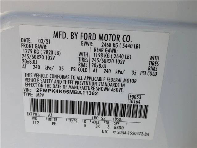 Certified 2021 Ford Edge Titanium w/ Equipment Group 301A AWD/4WD image 26