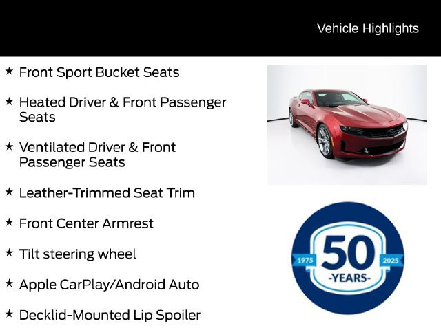 Used 2020 Chevrolet Camaro LT w/ RS Package RWD image 16