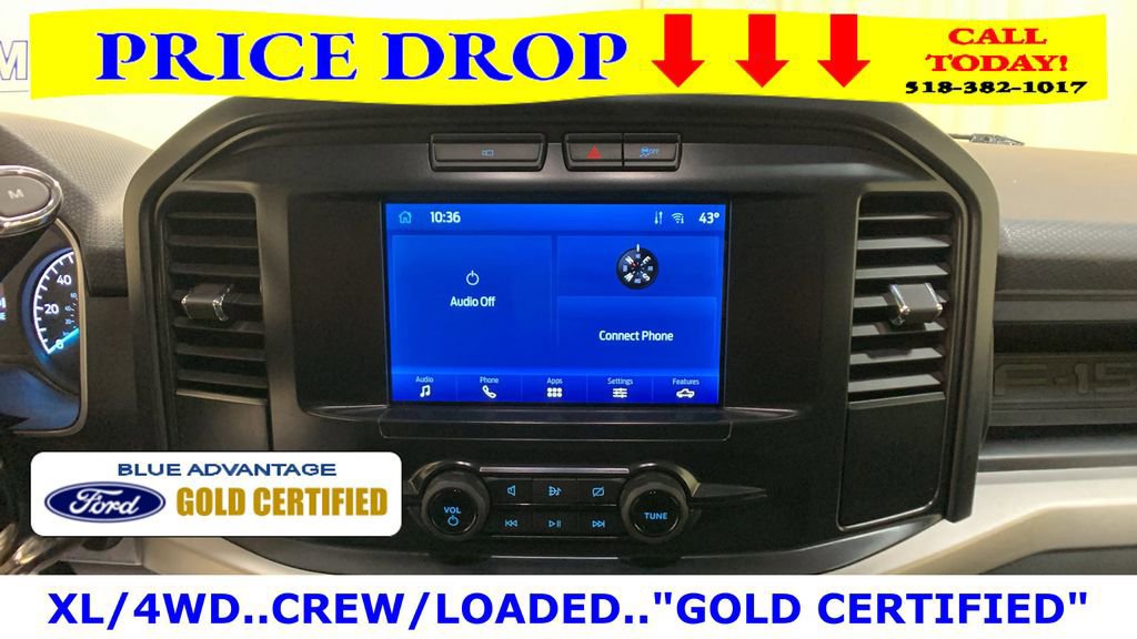 Certified 2022 Ford F150 XL w/ Equipment Group 101A High image 37