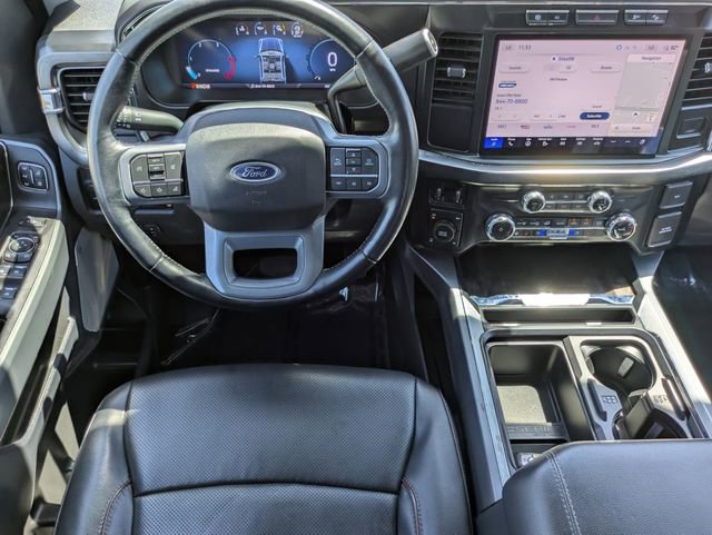 Certified 2023 Ford F250 Lariat w/ Black Appearance Package AWD/4WD image 16