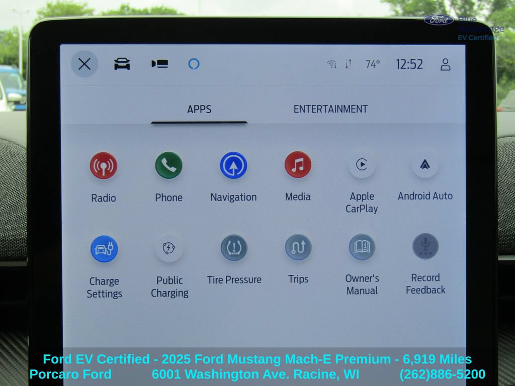Certified 2025 Ford Mustang Mach-E Premium AWD/4WD image 21