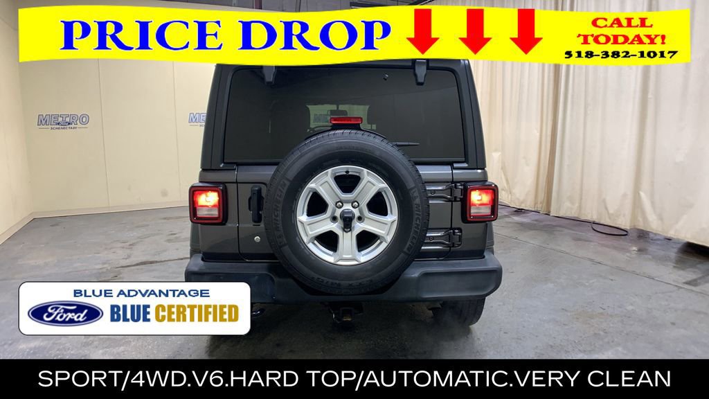 Used 2020 Jeep Wrangler Unlimited Sport S AWD/4WD image 5