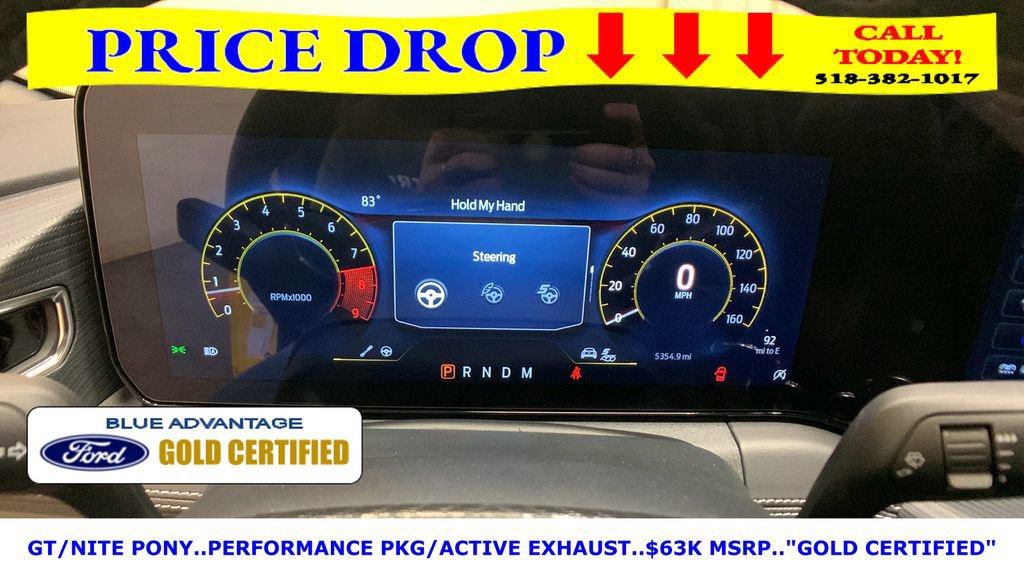 Certified 2024 Ford Mustang GT Premium w/ GT Performance Package image 33