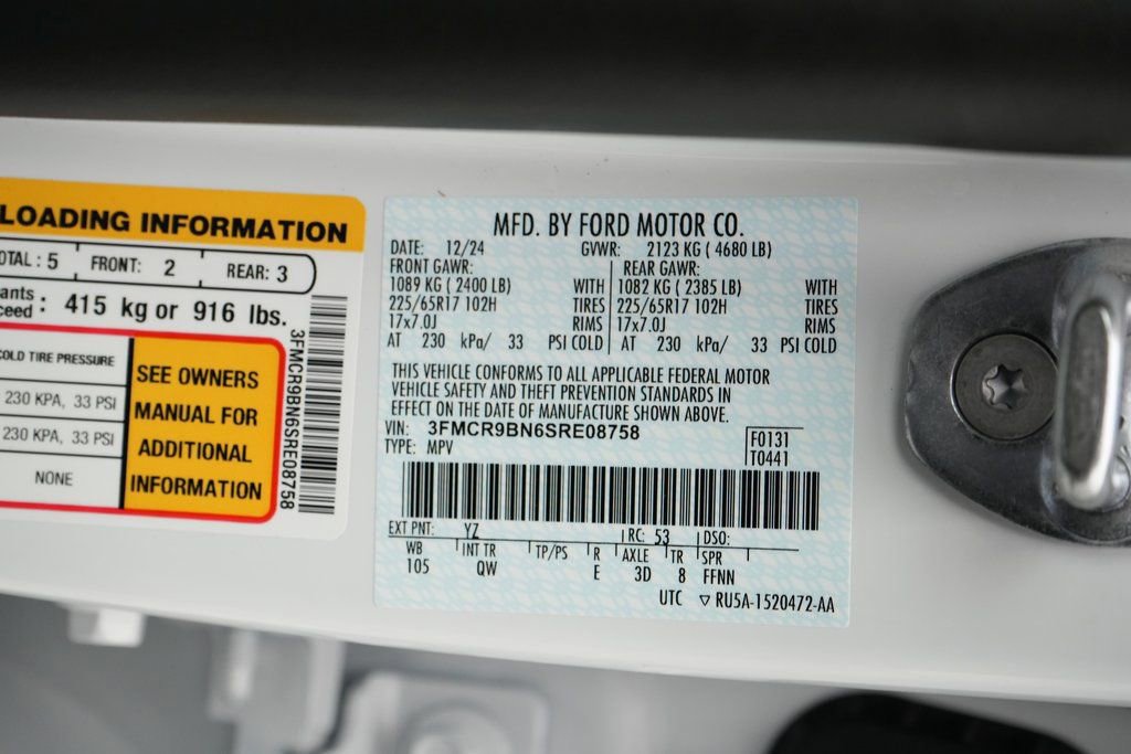 Certified 2025 Ford Bronco Sport Big Bend w/ Convenience Package image 27