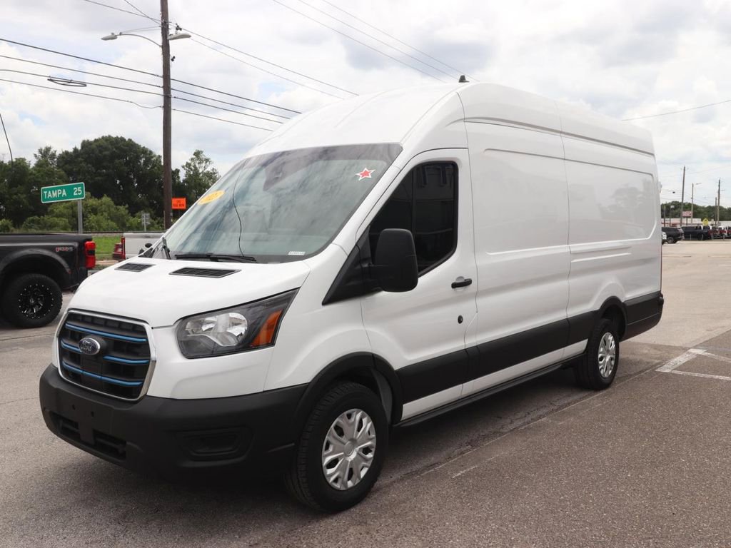 Certified 2023 Ford E-Transit 148 High Roof Extended w/ Interior Upgrade Package RWD image 3