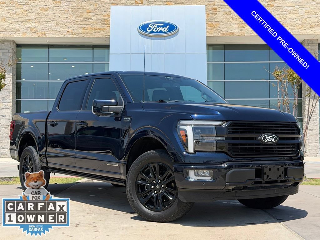 Certified 2024 Ford F150 Platinum w/ FX4 Off-Road Package