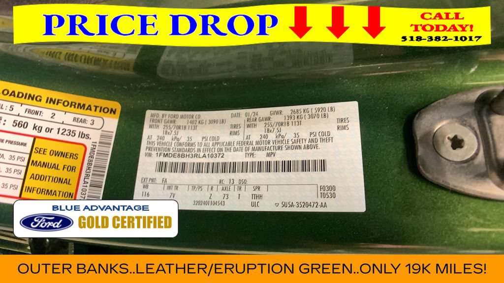 Certified 2024 Ford Bronco Outer Banks AWD/4WD image 45