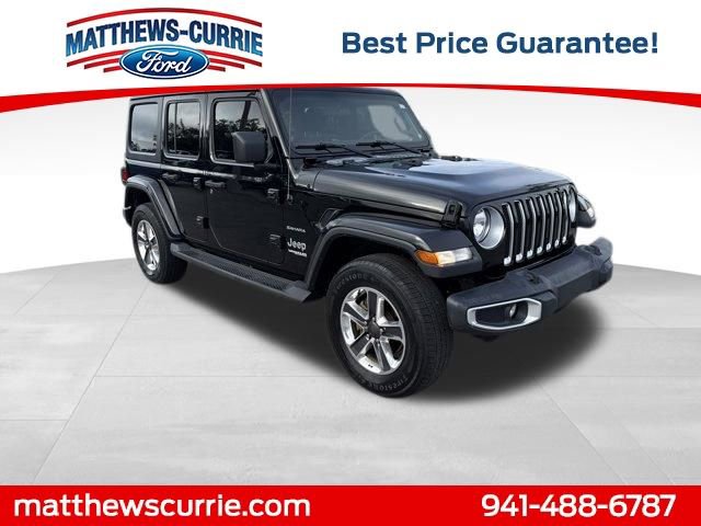 Used 2020 Jeep Wrangler Unlimited Sahara image 1