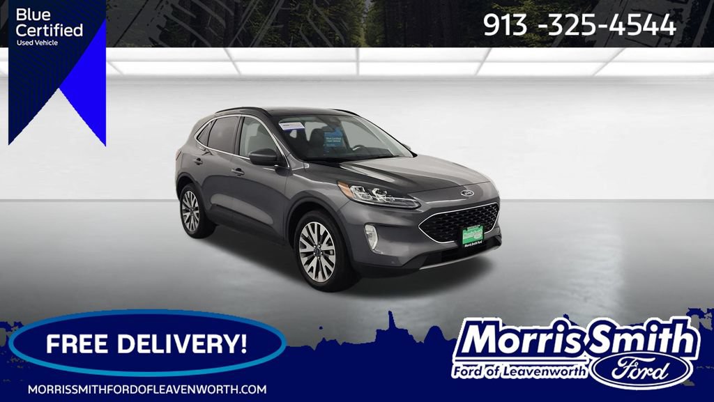 Certified 2022 Ford Escape Titanium w/ Class II Trailer Tow Package