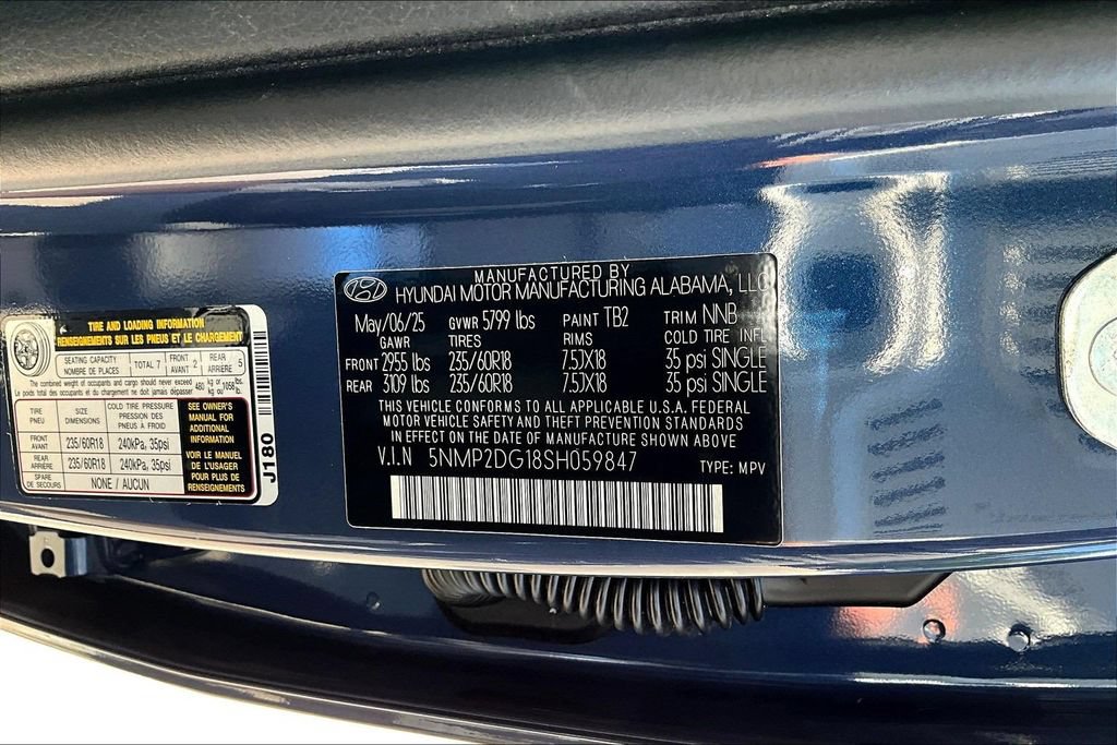Used 2025 Hyundai Santa Fe SEL AWD/4WD image 21