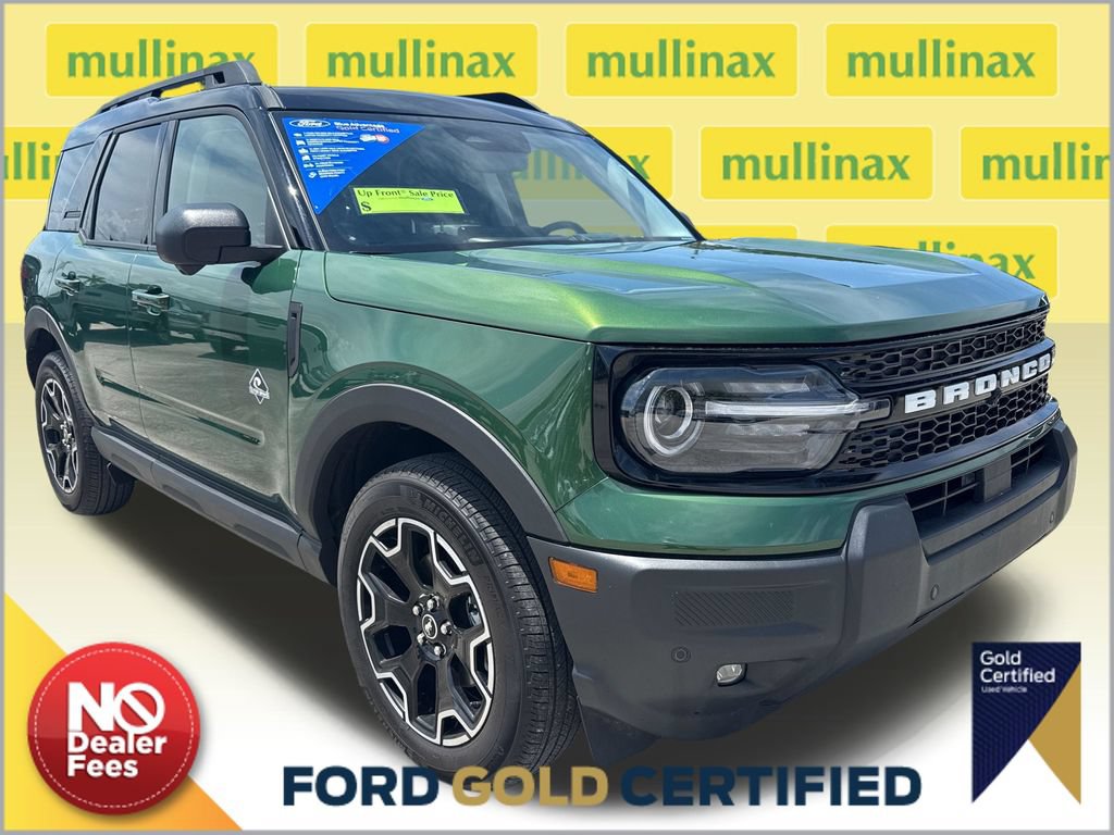 Certified 2025 Ford Bronco Sport Outer Banks w/ Outer Banks Tech Package+