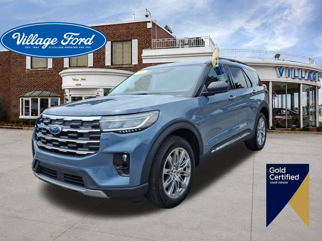 Certified 2025 Ford Explorer Active w/ Active Comfort Package AWD/4WD 360° Tour