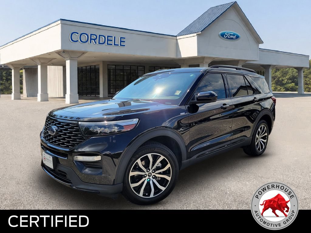 Certified 2023 Ford Explorer ST-Line w/ Class IV Trailer Tow Package AWD/4WD 360° Tour