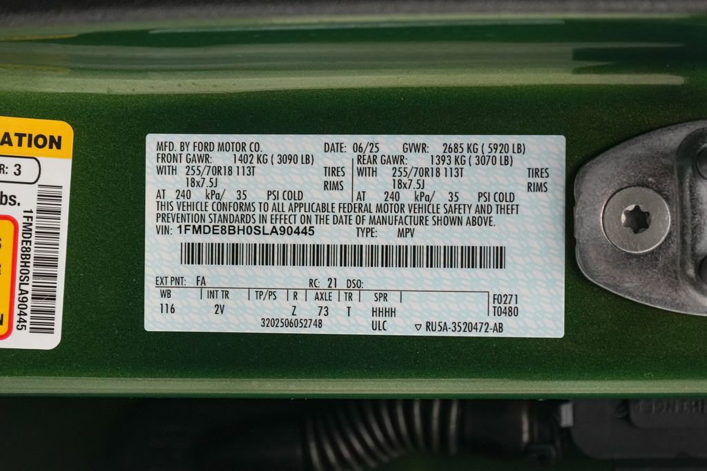 Certified 2025 Ford Bronco Outer Banks image 32