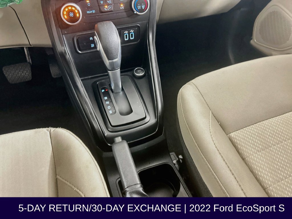 Certified 2022 Ford EcoSport S AWD/4WD image 22