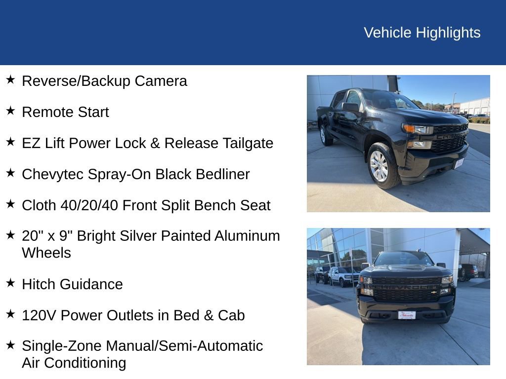 Used 2021 Chevrolet Silverado 1500 Custom image 28