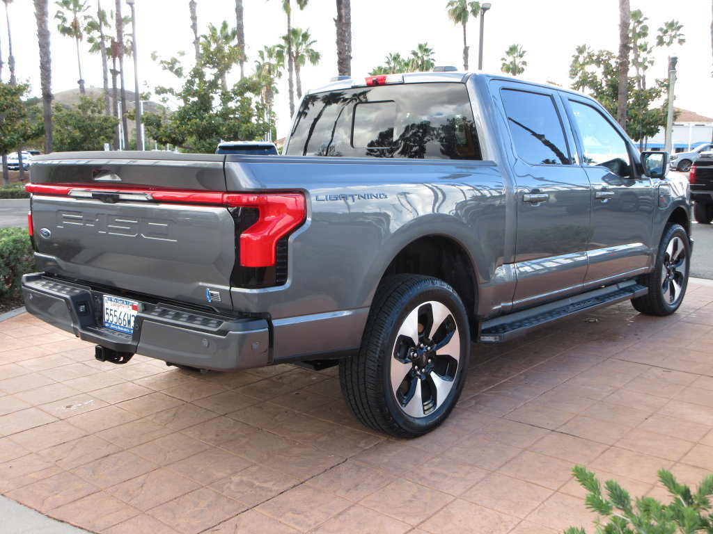 Certified 2023 Ford F150 Lightning Platinum AWD/4WD image 4