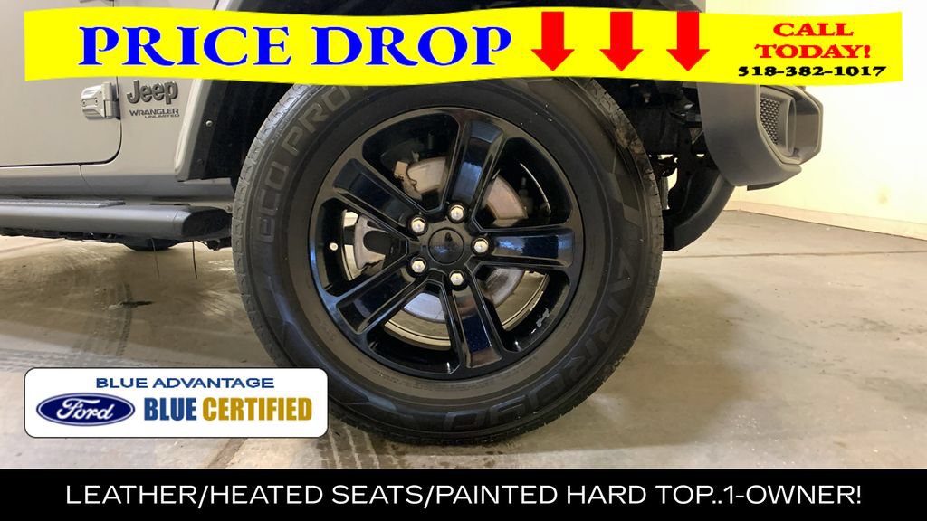 Used 2021 Jeep Wrangler Unlimited Sahara AWD/4WD image 9