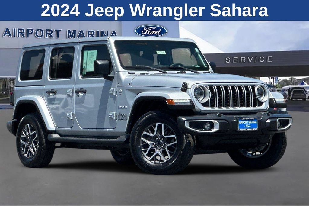 Used 2024 Jeep Wrangler Unlimited Sahara AWD/4WD image 2