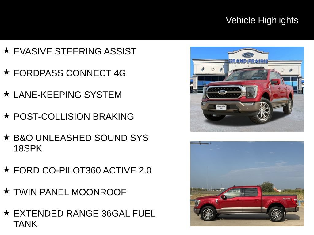Certified 2022 Ford F150 King Ranch w/ Equipment Group 601A High AWD/4WD image 5