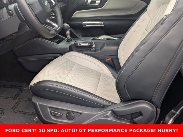 Certified 2024 Ford Mustang GT Premium w/ GT Performance Package RWD image 11