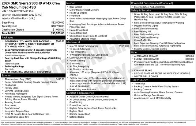 Used 2024 GMC Sierra 2500 AT4X AWD/4WD image 38