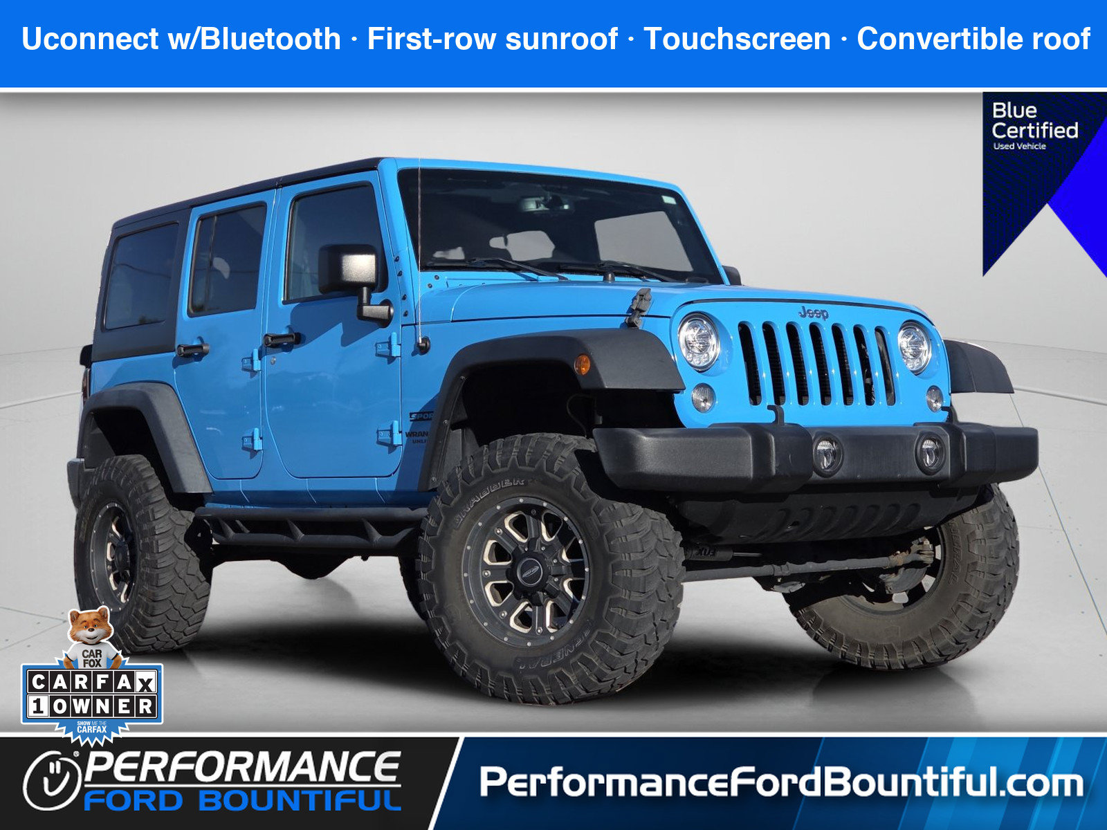 Used 2017 Jeep Wrangler Unlimited Sport w/ Quick Order Package 24S