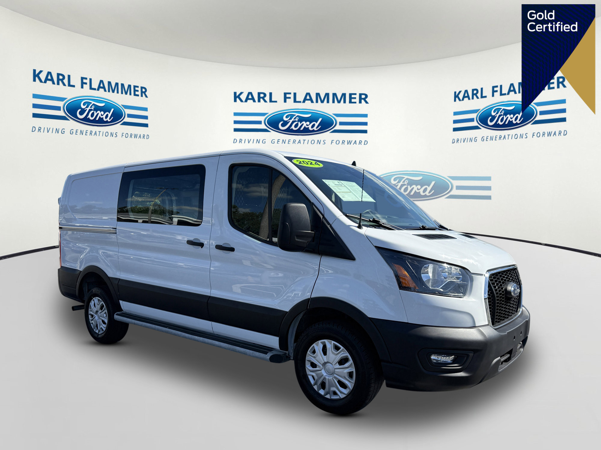 Certified 2024 Ford Transit 250 Low Roof w/ Exterior Upgrade Package