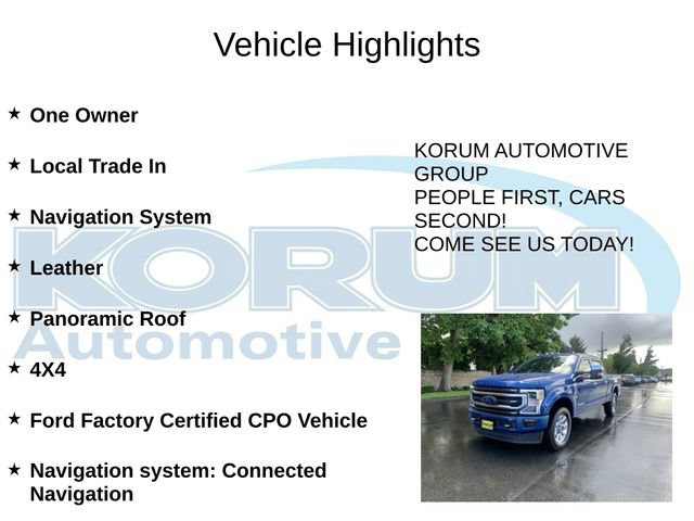 Certified 2022 Ford F350 Platinum AWD/4WD image 4