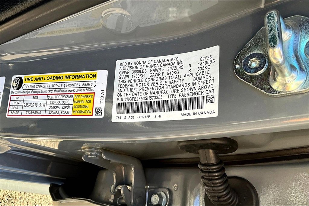 Used 2025 Honda Civic Sport image 31