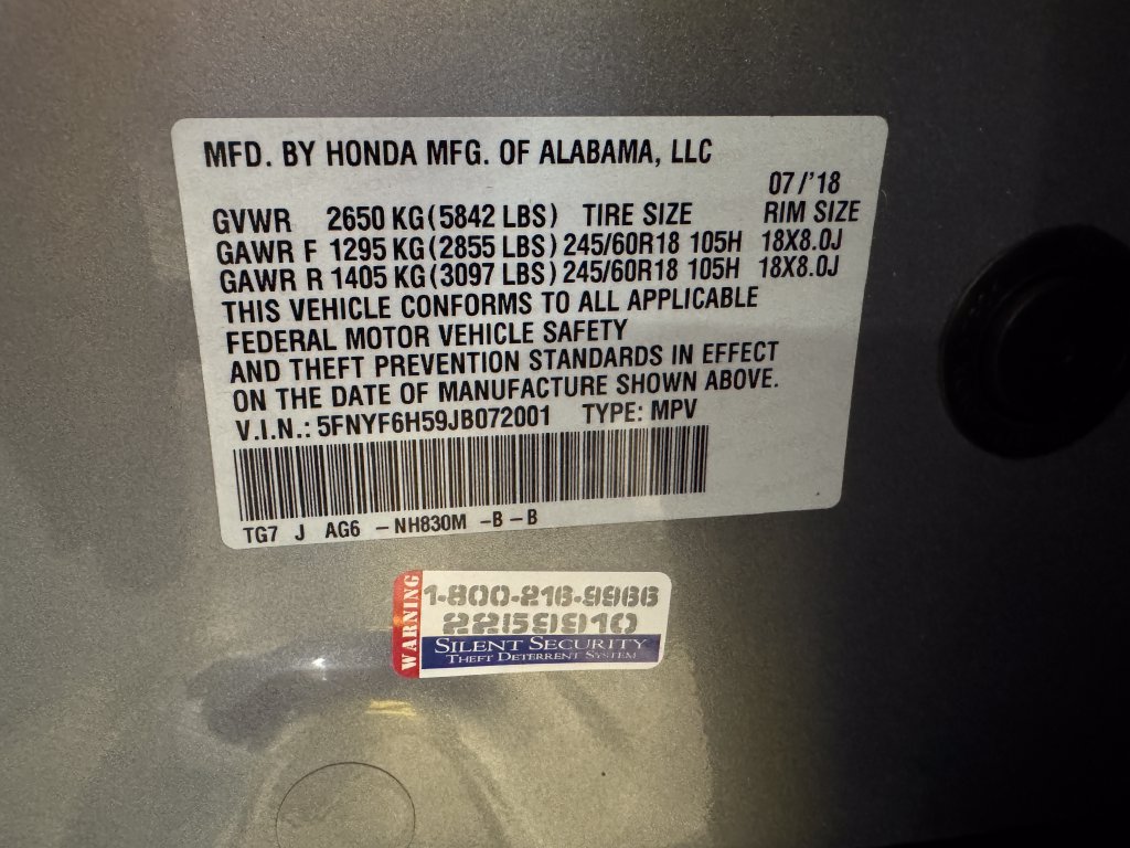 Used 2018 Honda Pilot EX-L image 32
