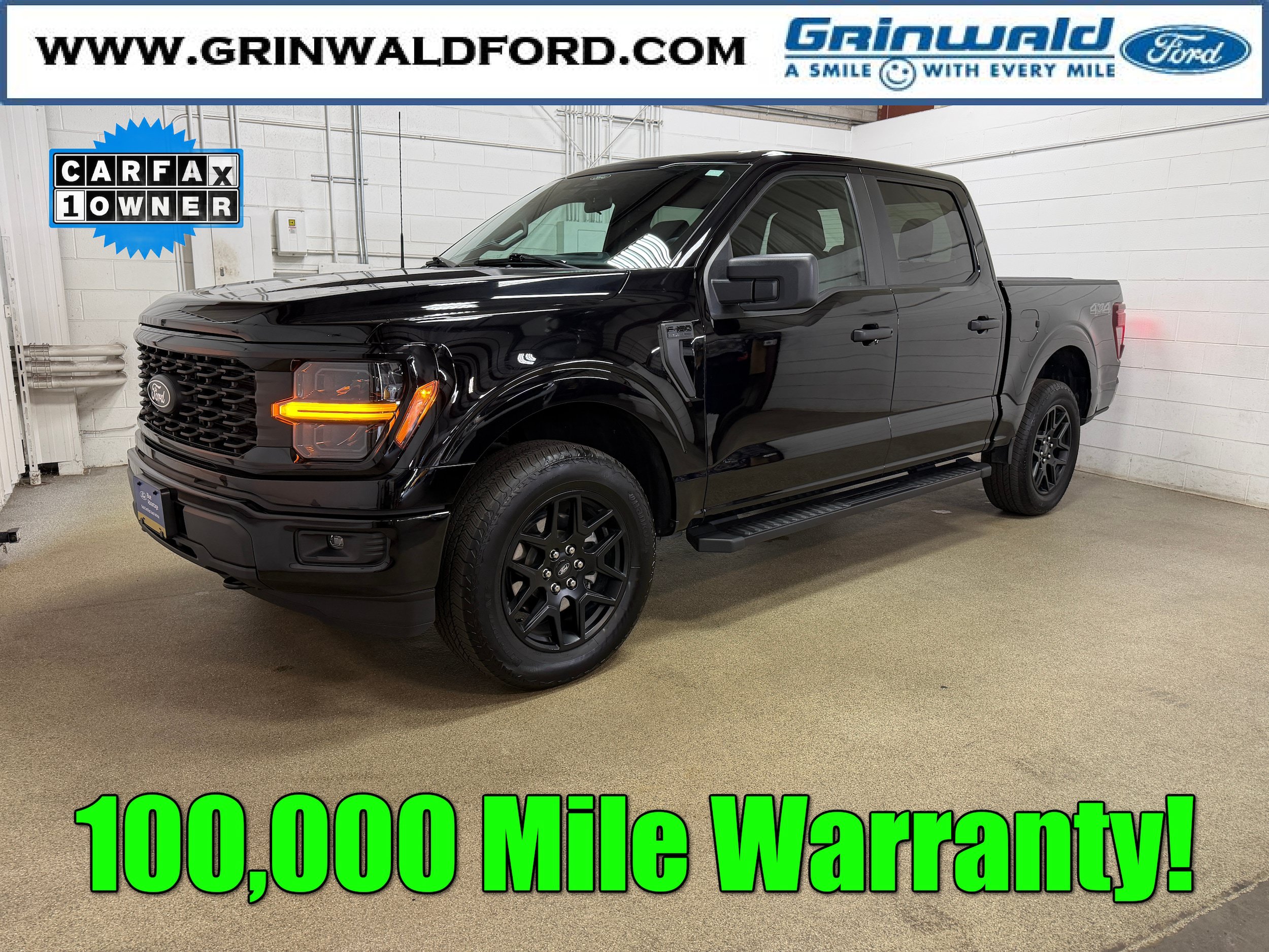 Certified 2025 Ford F150 STX w/ STX Black Appearance Package AWD/4WD image 1