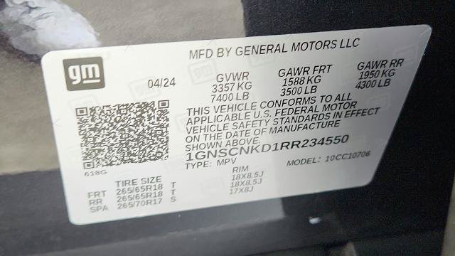 Used 2024 Chevrolet Tahoe LT RWD image 33