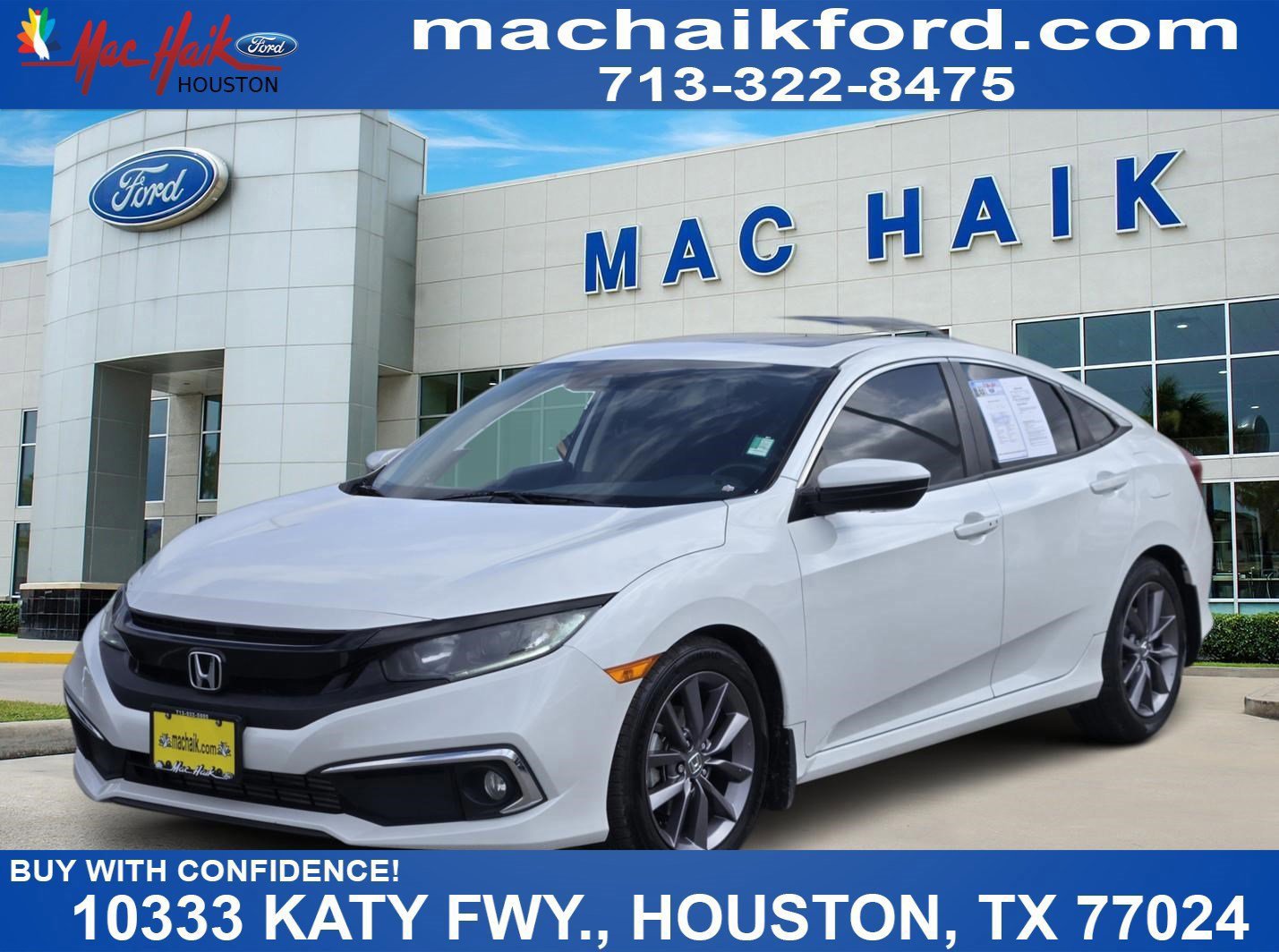 Used 2020 Honda Civic EX image 6