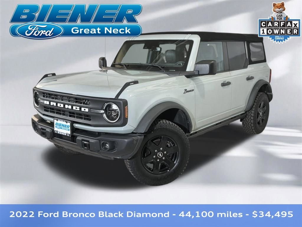 Certified 2022 Ford Bronco Black Diamond