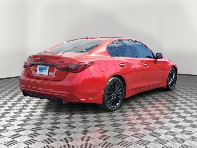 Used 2021 INFINITI Q50 Luxe w/ Cargo Package image 4
