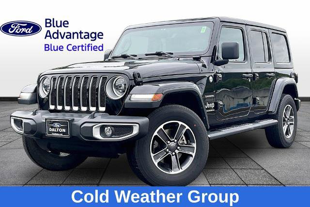 Used 2023 Jeep Wrangler Unlimited Sahara w/ LED Lighting Group