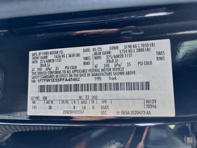 Certified 2023 Ford F150 Platinum w/ Equipment Group 701A High AWD/4WD image 33