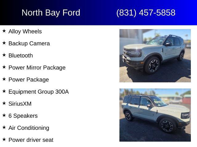 Certified 2024 Ford Bronco Sport Outer Banks AWD/4WD image 4