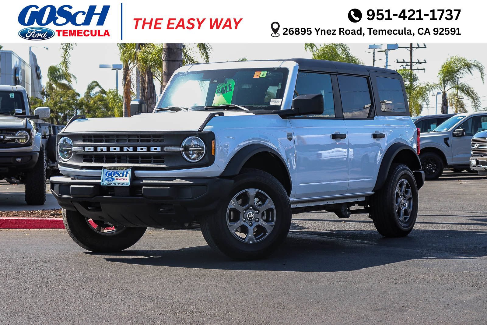 Certified 2025 Ford Bronco Big Bend