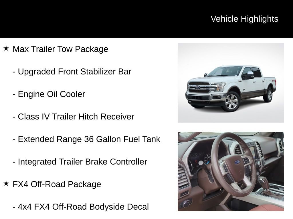 Certified 2020 Ford F150 King Ranch w/ Equipment Group 601A Luxury image 6