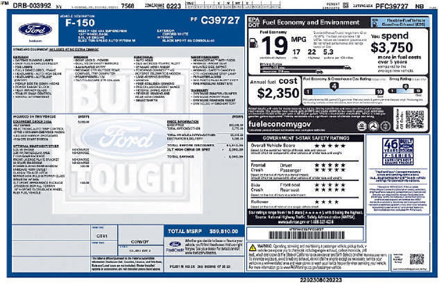 Certified 2023 Ford F150 XLT w/ Equipment Group 302A High AWD/4WD image 28