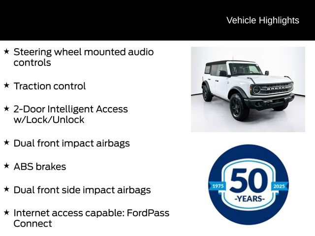 Certified 2025 Ford Bronco Big Bend w/ Black Diamond Package AWD/4WD image 26