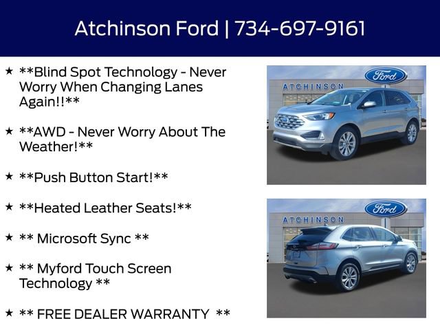 Certified 2024 Ford Edge Titanium AWD/4WD image 9