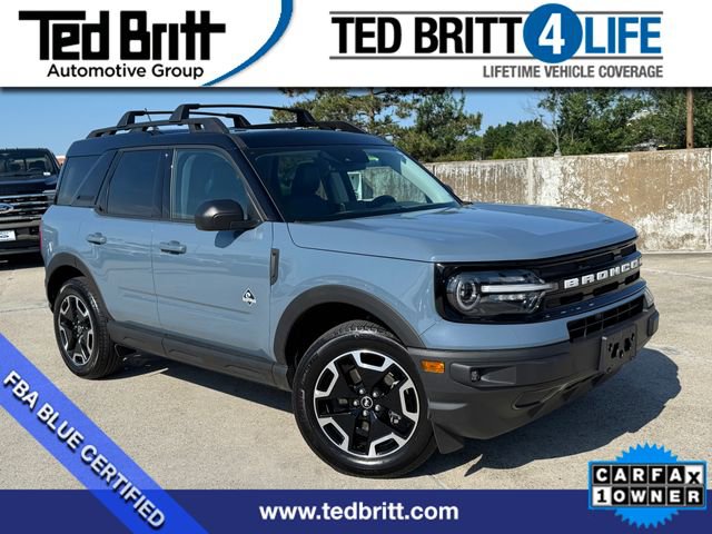 Certified 2024 Ford Bronco Sport Outer Banks w/ Tech Package