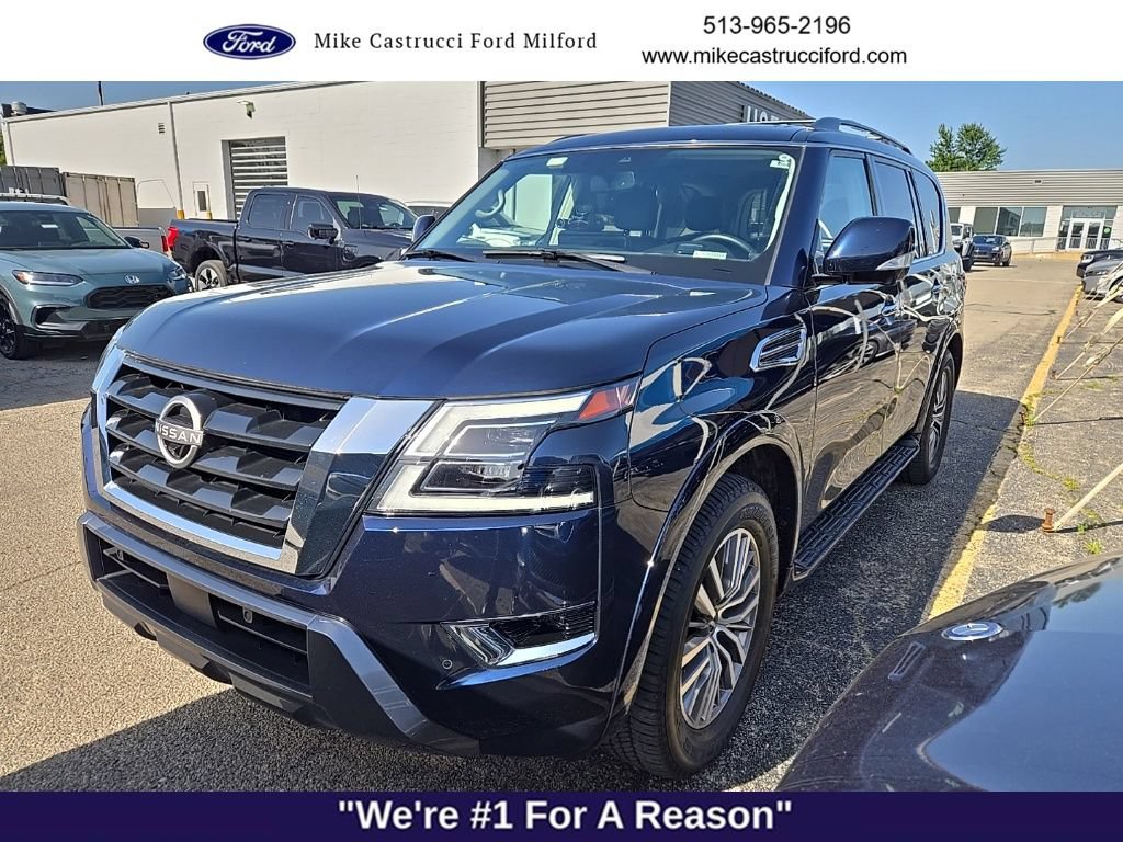 Used 2023 Nissan Armada SL w/ Captain's Chairs Package