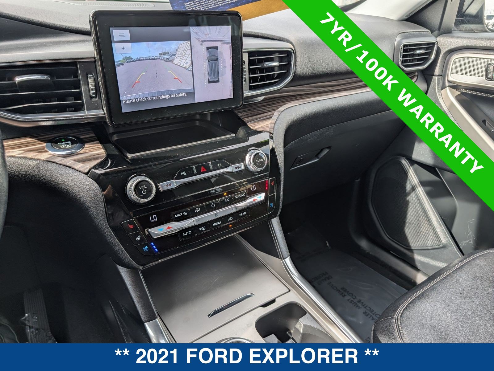 Certified 2021 Ford Explorer Limited w/ Equipment Group 301A RWD image 33